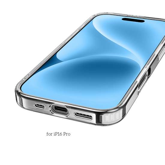 JOKIPE Custodia Magnetica Per IPhone 16 Pro Max - Trasparente Anti-ingiallimento, TPU + Acrilico, Ultra Sottile, Compatibile MagSafe E Ricarica Wireless - 2