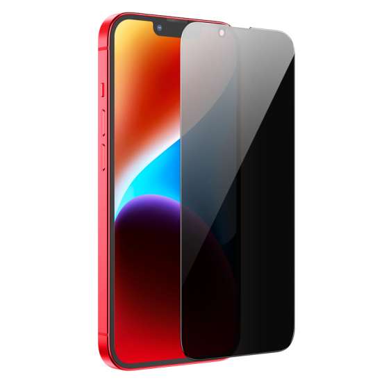 Pokolan 2 Pezzi ‌Porpora Privacy Pellicola per iPhone 13 Pro Max