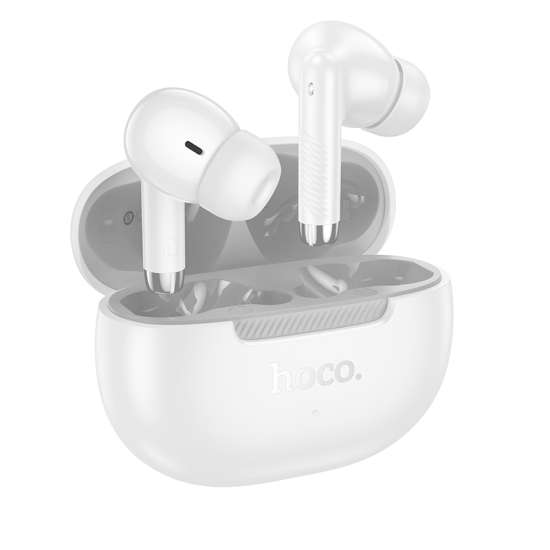 HOCO. EQ24 Wireless Headphones with Charging Case (BT v5.4) - White ...